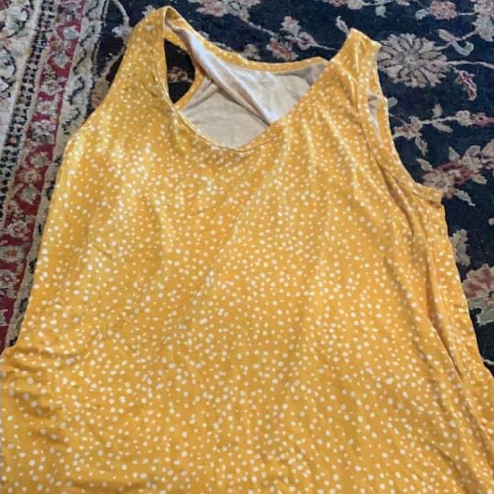 Yellow shirt